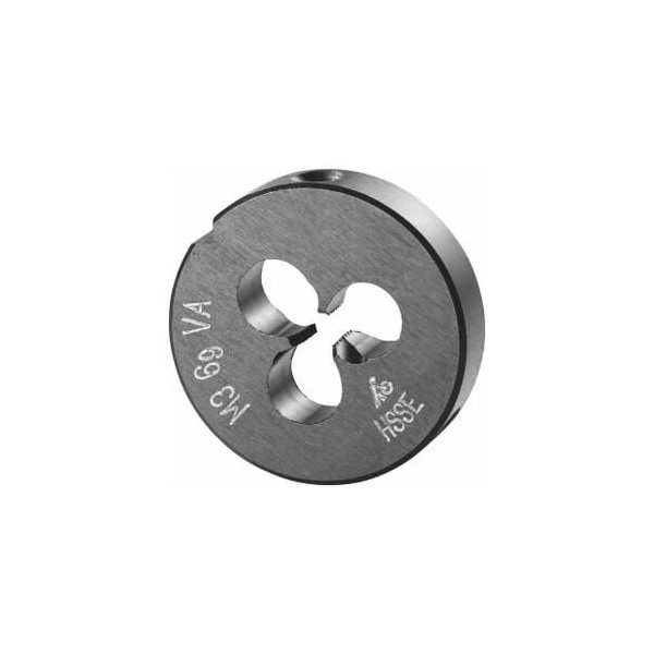 Holex M3X0.5 HSS-E Round Die, for High Tensile Steels, Closed/Pre-Slit Form 140460 M3 - main